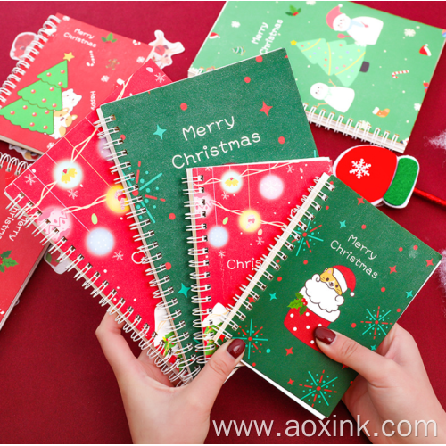 Christmas Notebook A5 Simple lovely student notebook